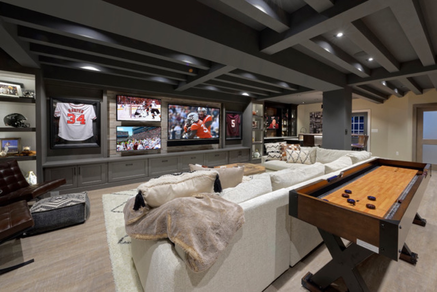 Entertainment basement